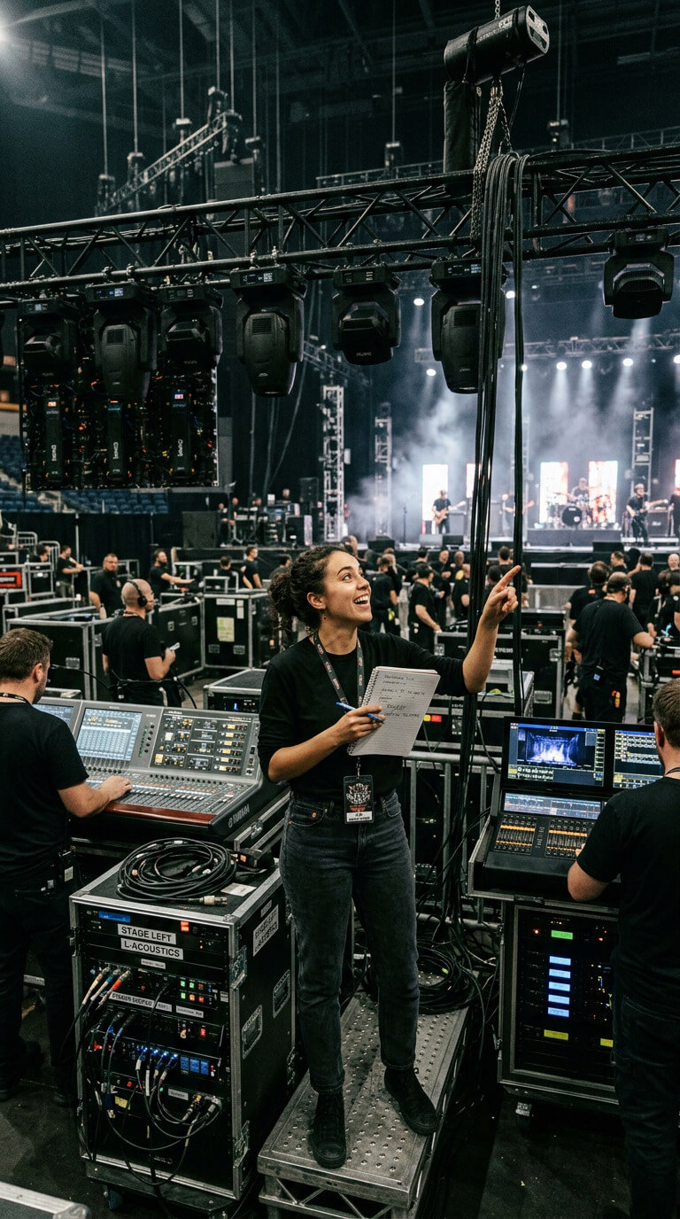 Pessoas apaixonadas por bastidores